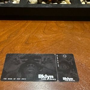 Customized Jay-Z Library Card (Collectors Item)
